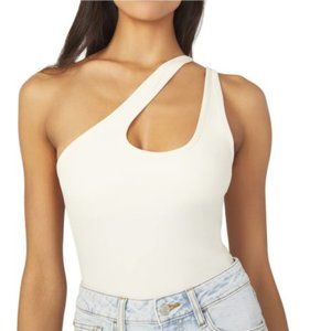 WeWoreWhat Asymmetrical Bodysuit